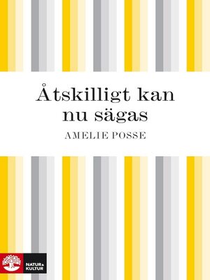 cover image of Åtskilligt kan nu sägas